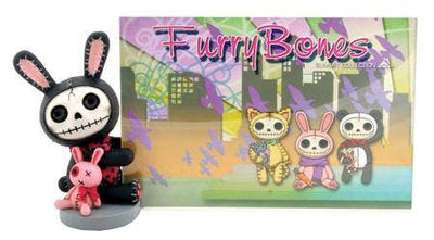 Furrybones Picture Frame Black Bun Bun