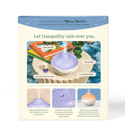 Lifelines Cloud Ultrasonic Diffuser: Mesmerizing Rain Drops