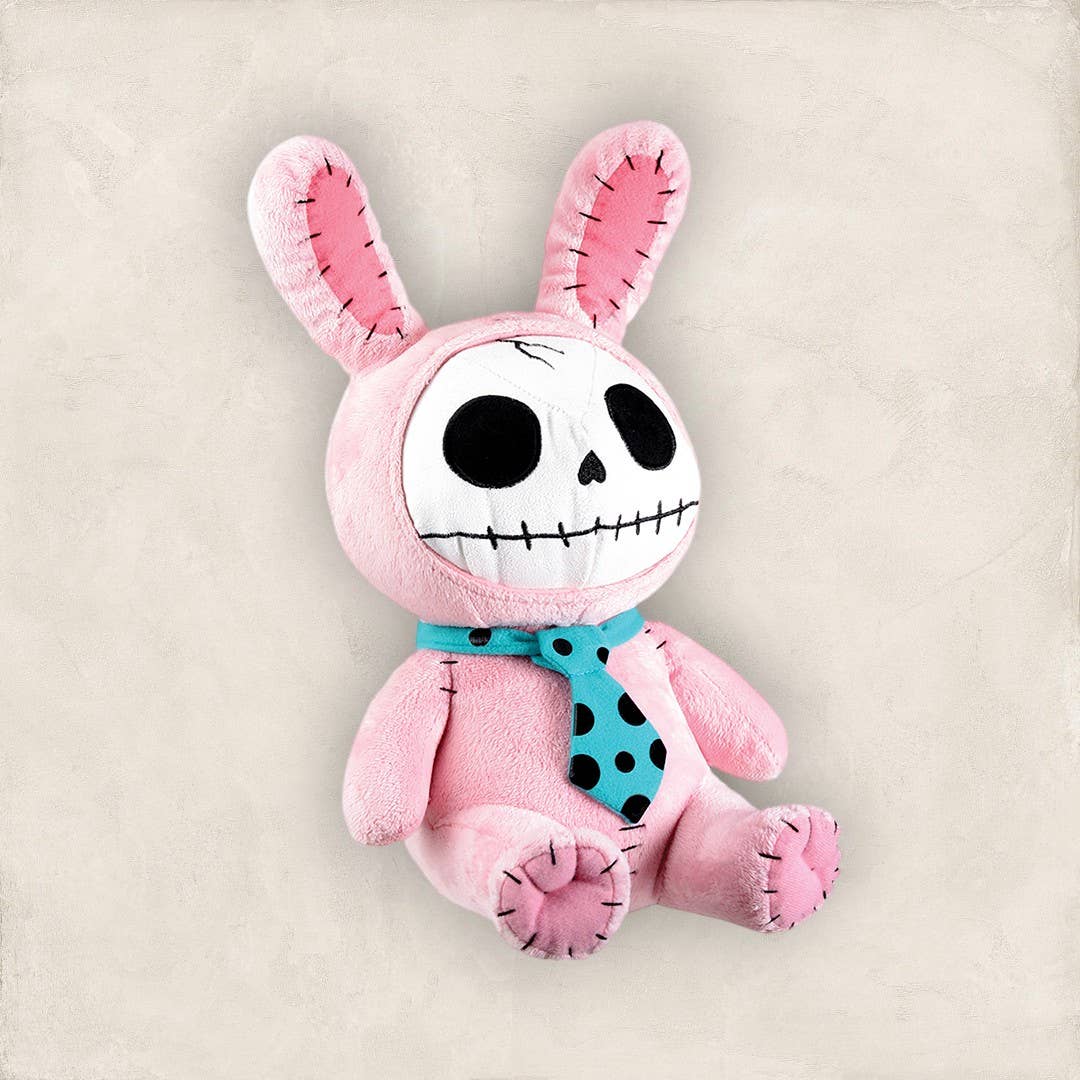 Furrybones Stuffed Plush Pink Bun-Bun