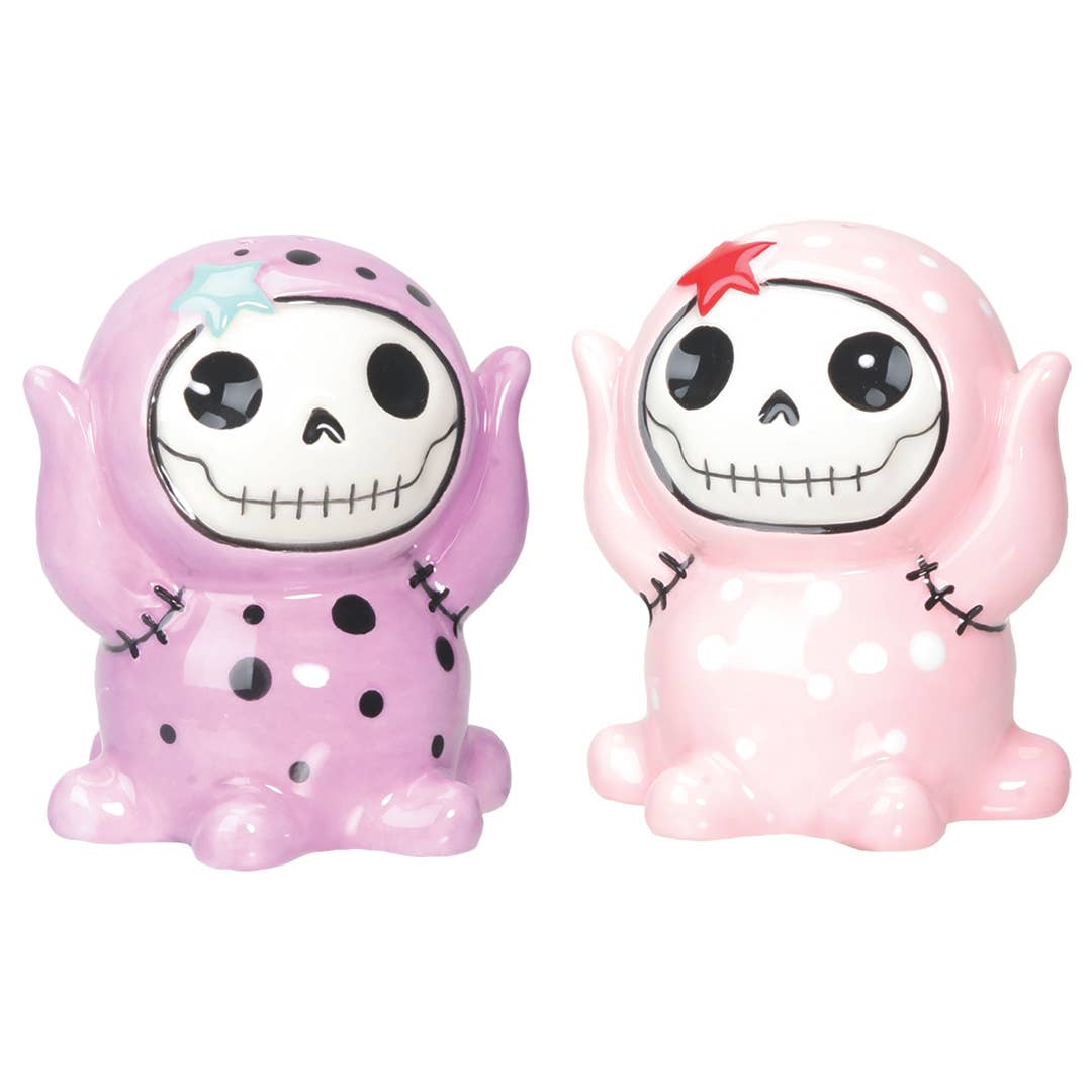 Furrybones Octopee Salt and Pepper Shaker Set