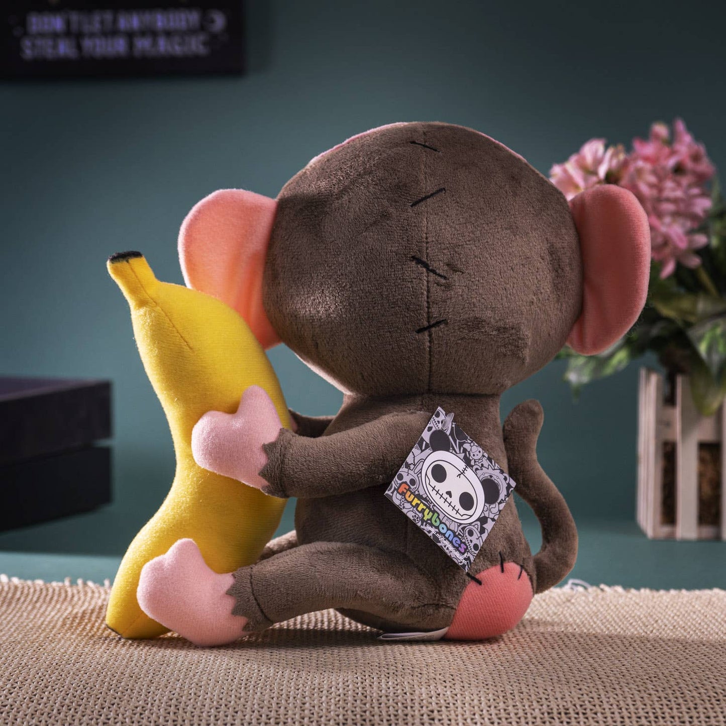 Furrybones Stuffed Plush Munky