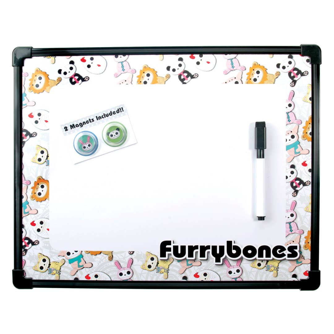 Furrybones Magnetic Dry Erase Message Board