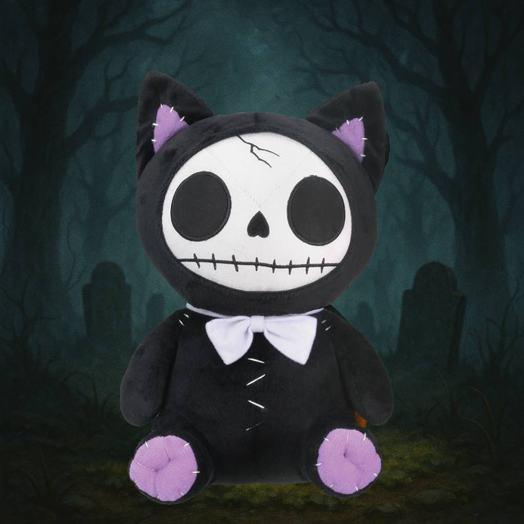 Furrybones Stuffed Plush Black Mao-Mao